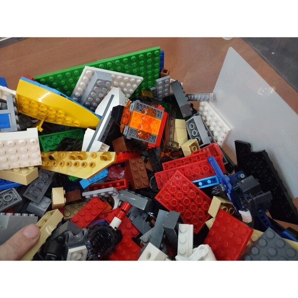 LEGO 5 lbs Pounds Random Parts Pieces Building Plates Blocks Bulk Lot - Picture 6 of 9
